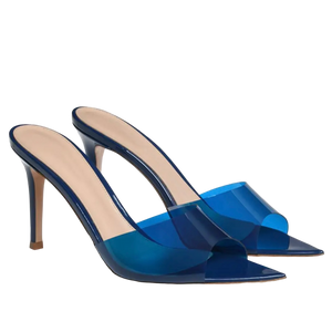 Amina Heels || Blue