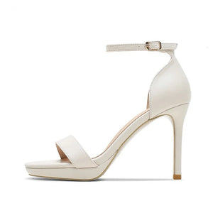 Aurora Heels || White