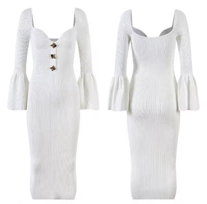 Yves Dress || White