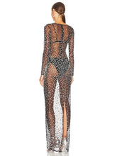 Load image into Gallery viewer, sheer revolve beaded dress
