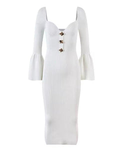 Yves Dress || White