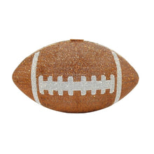 Load image into Gallery viewer, Football Clutch || Brown
