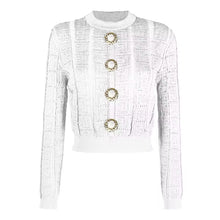 Load image into Gallery viewer, Maisie Sweater || White
