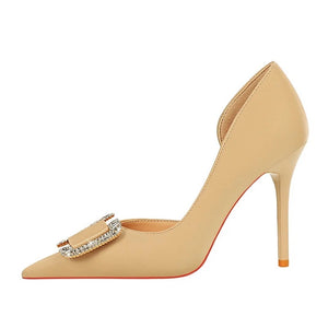 Chloe Heels || Nude