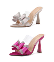 Load image into Gallery viewer, Mauve Heels || Silver
