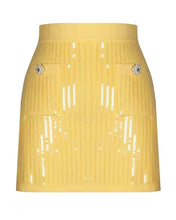 Load image into Gallery viewer, Leyla Skirt || Yellow
