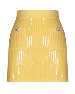 Leyla Skirt || Yellow