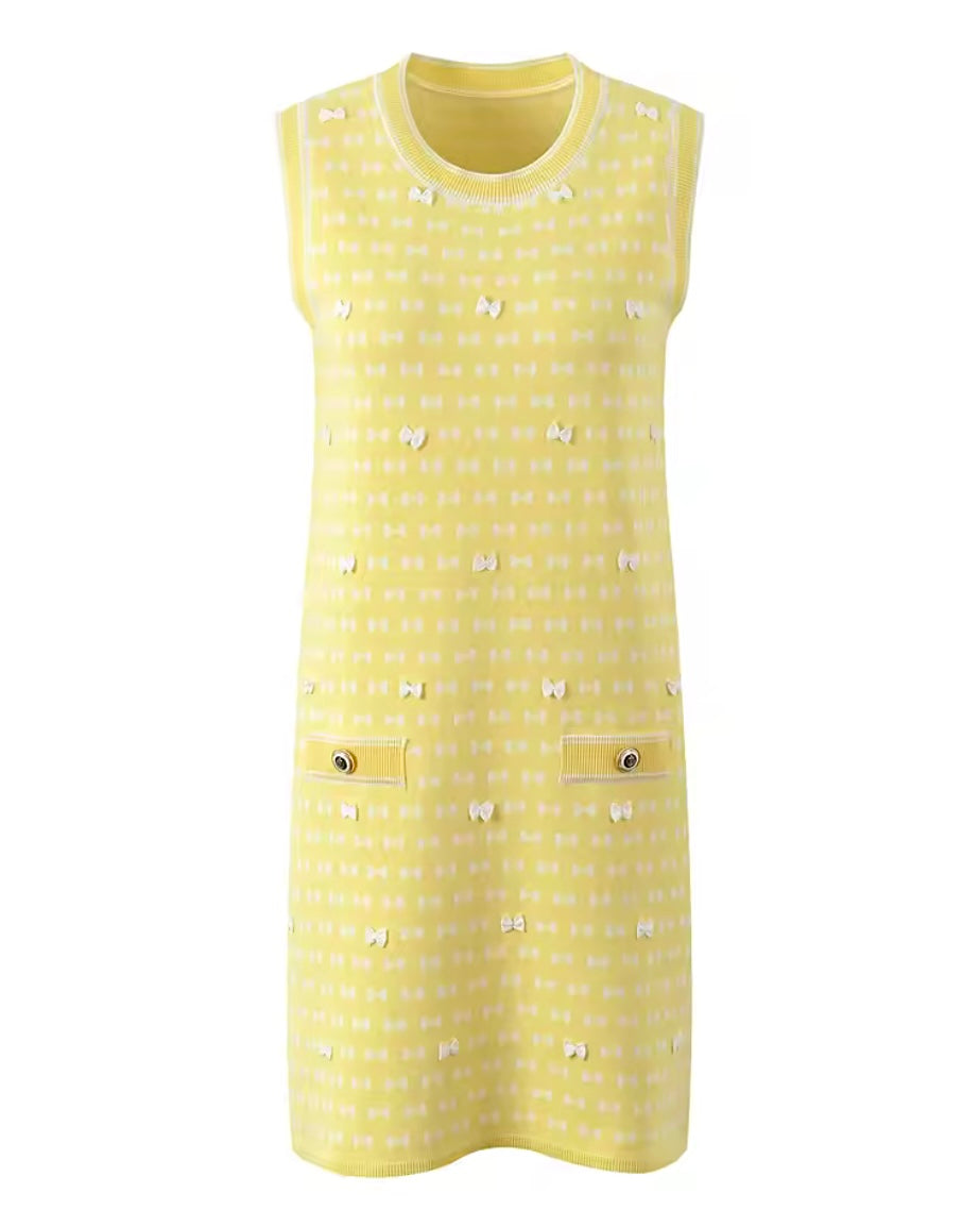 Zellie Dress || Yellow