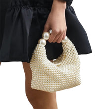 Load image into Gallery viewer, anthropologie pearl bag
