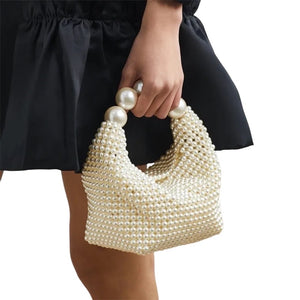 anthropologie pearl bag