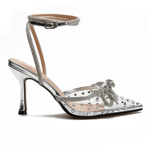 Angie Heels || Silver