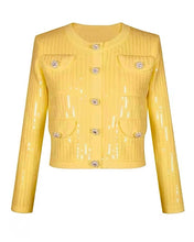 Load image into Gallery viewer, Leyla Sweater || Yellow
