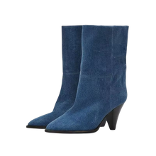 Load image into Gallery viewer, Aritzia Boots || Denim Short
