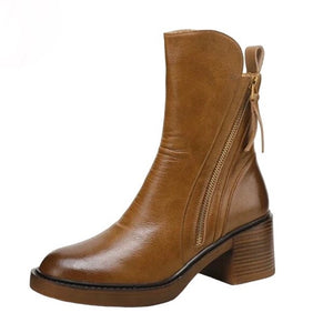 Elyse Boots || Brown