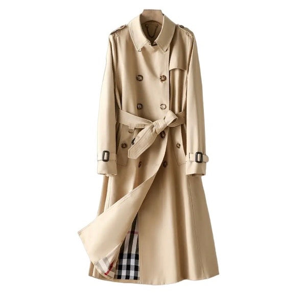 Crystal Trench Coat || Camel