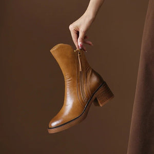 Elyse Boots || Brown