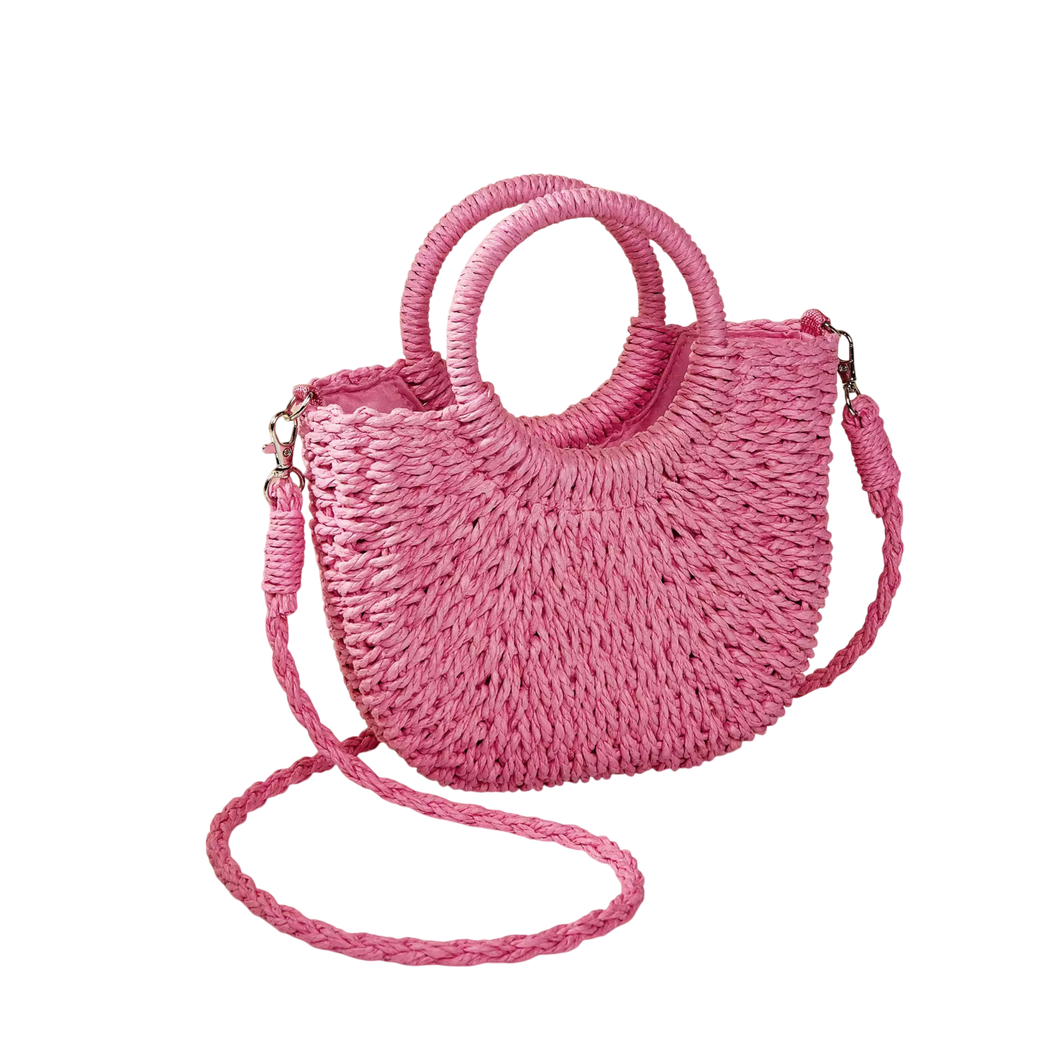 Meghan Bag || Dark Pink