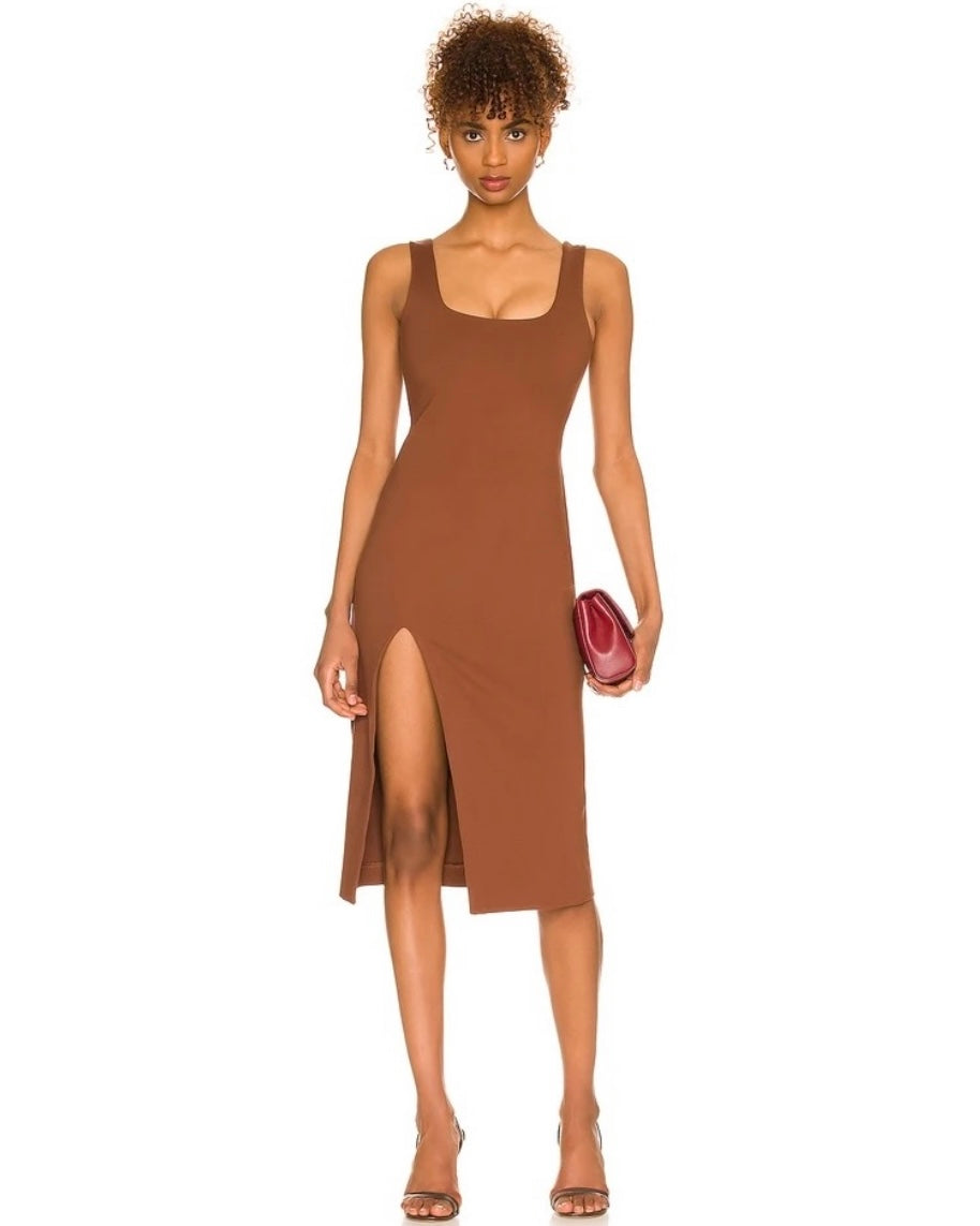 Suri Dress || Brown