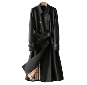 Crystal Trench Coat || Black