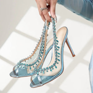 Nina Heels || Blue