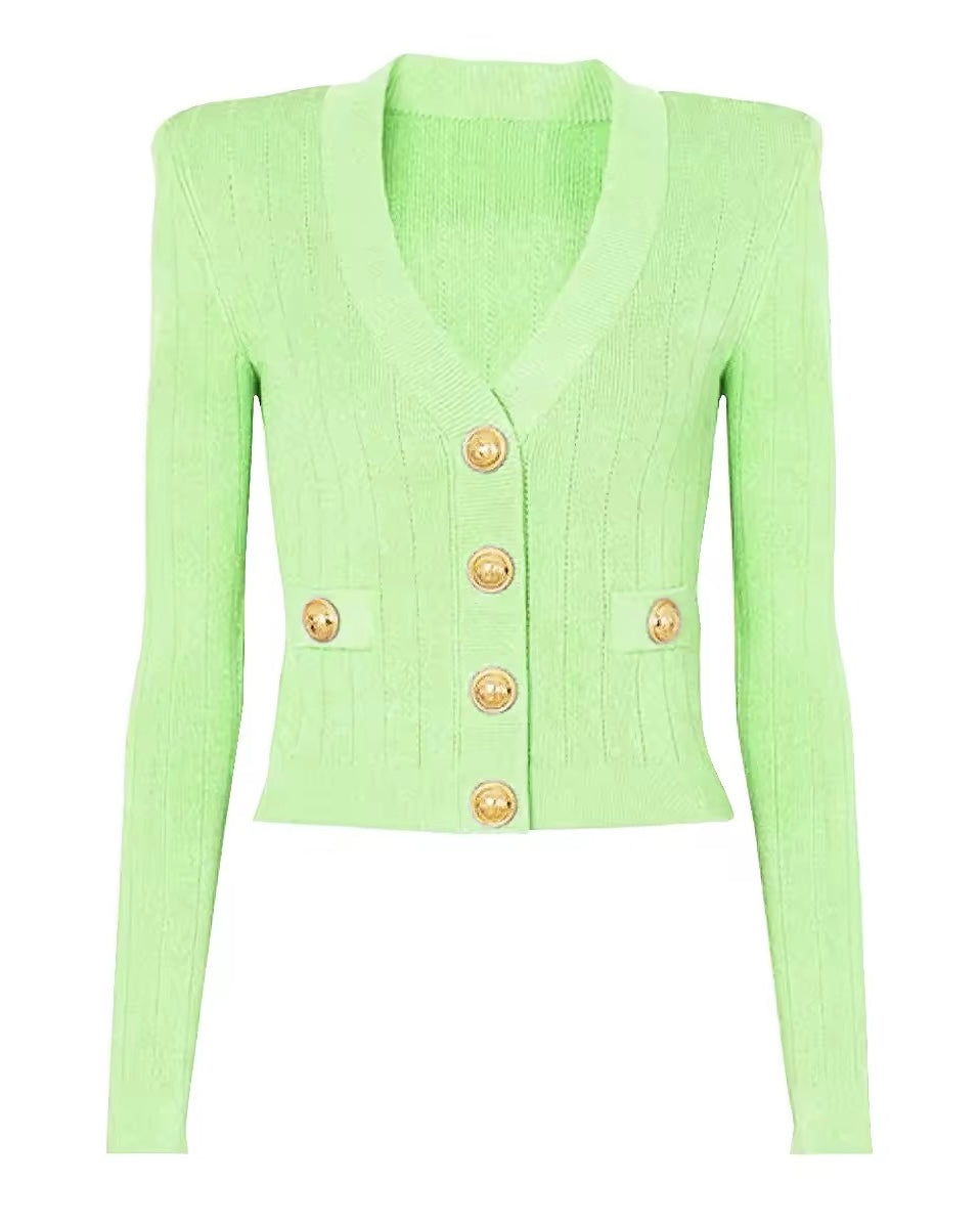 Serena Sweater || Lime