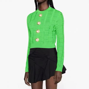 Maisie Sweater || Green