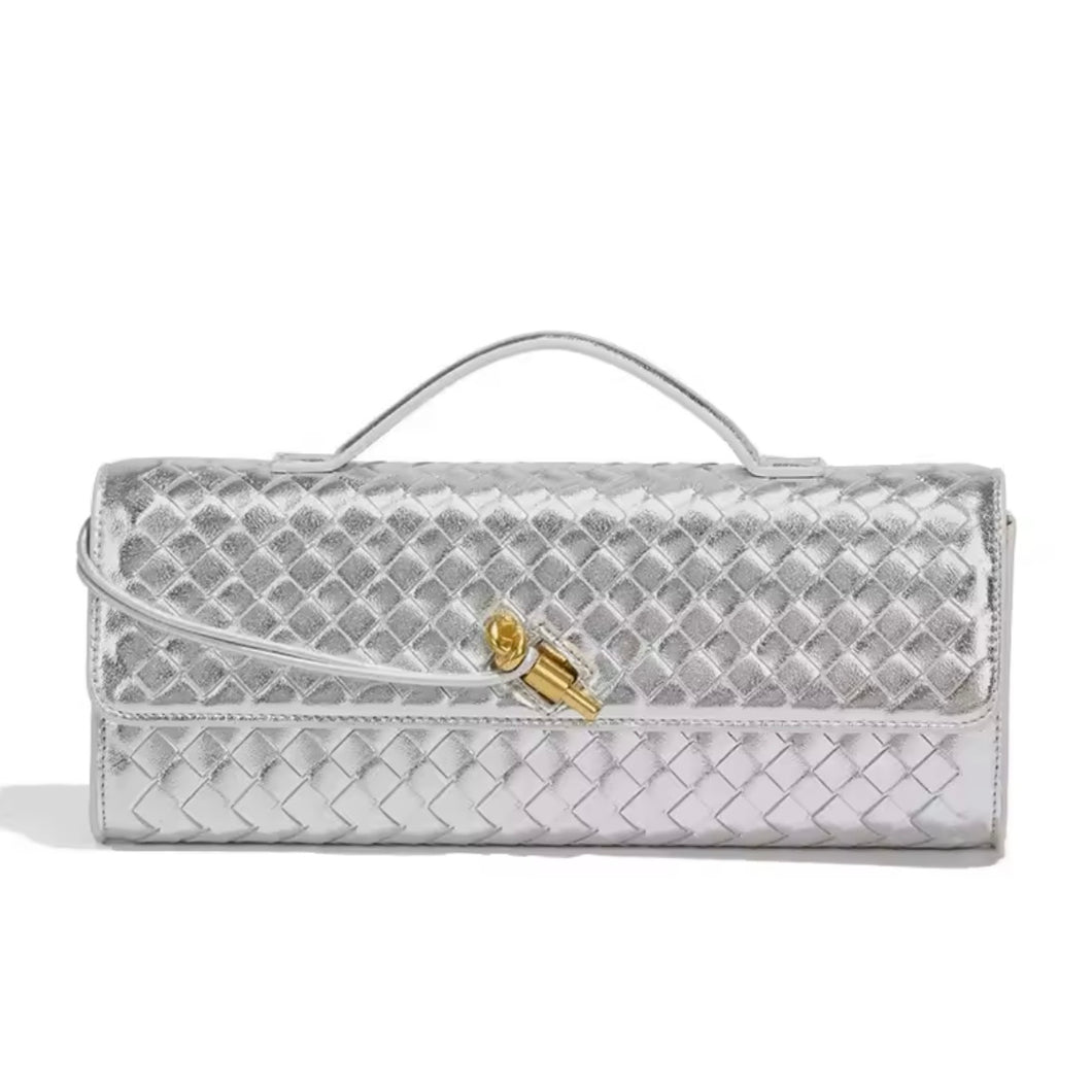 Baguette Bag || Silver