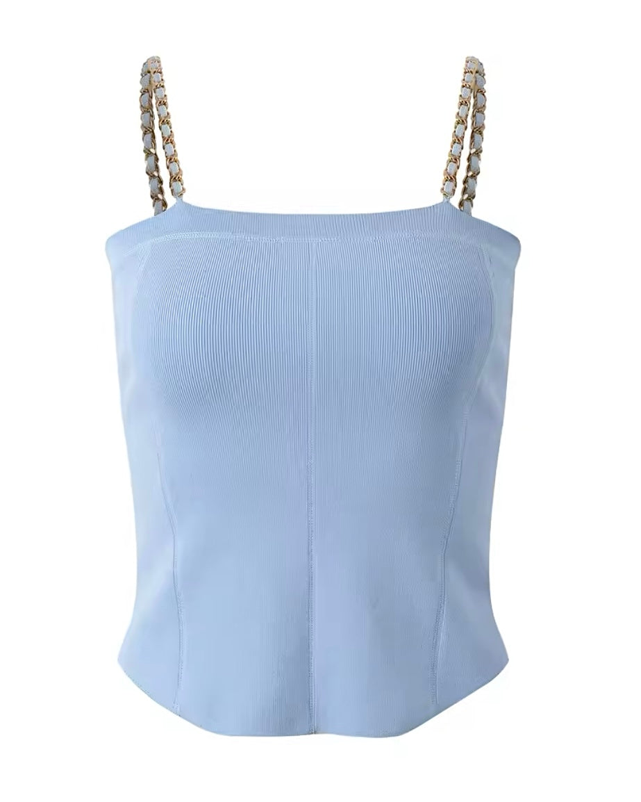 Cora Top || Blue