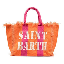 Load image into Gallery viewer, St Barth’s Fringe Bag || Orange
