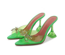 Load image into Gallery viewer, Camille Heels || Green
