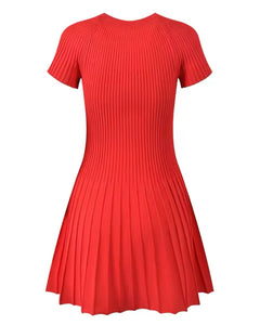 Veronique Dress || Red