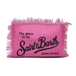 St Barth’s Clutch || Pink