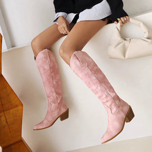 Mae Boots || Pink