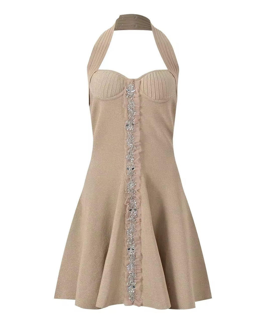 Anouk Dress || Nude