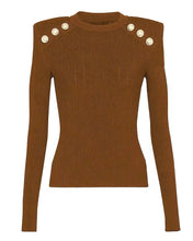 Load image into Gallery viewer, Marcella Sweater || Brown
