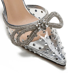 Angie Heels || Silver