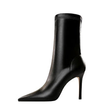 Load image into Gallery viewer, Cheap Zara boots Zara heels pointed toe boots
