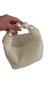 anthropologie pearl bag