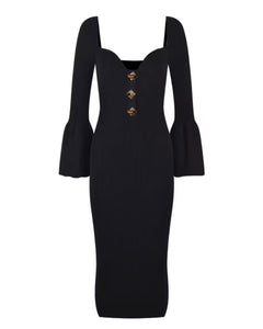 Yves Dress || Black