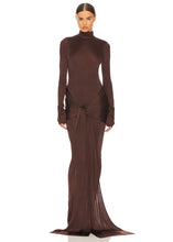 Load image into Gallery viewer, Gemma Dress || Brown
