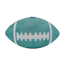 Load image into Gallery viewer, Football Clutch || Blue
