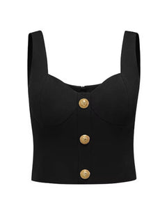 Malia Top || Black