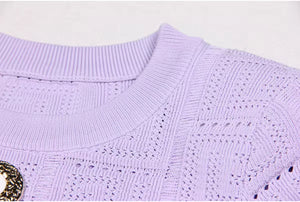 Maisie Sweater || Purple