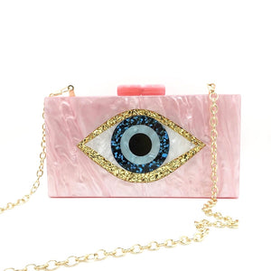 Daphne Clutch || Pink