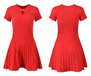 Veronique Dress || Red