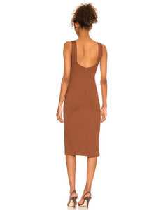 Suri Dress || Brown