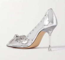 Load image into Gallery viewer, Aliyah Heels || Clear
