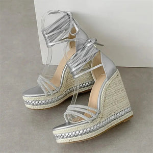 Millie Wedges || Silver