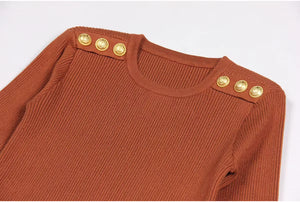 Marcella Sweater || Brown