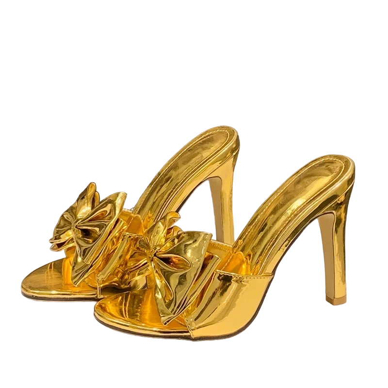 Missy Heels || Gold